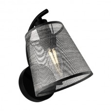 Απλίκα Τοίχου 1xE14 230V Μαύρη 955JASMINE1W